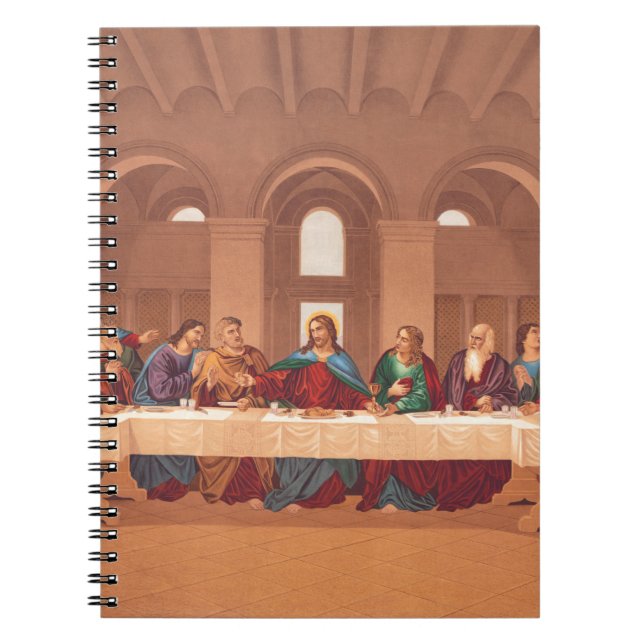 Jesu sista måltid anteckningsbok (Framsidan)