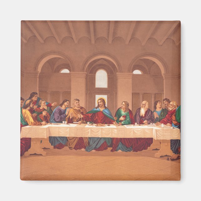 Jesu sista måltid magnet (Framsidan)