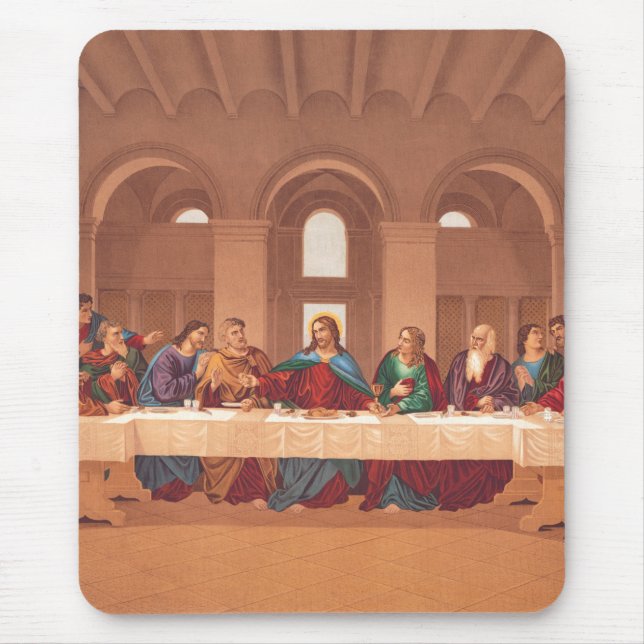 Jesu sista måltid musmatta (Framsidan)