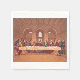Jesu sista måltid pappersservett