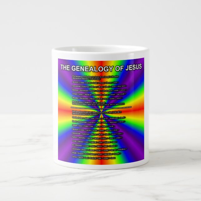 Jesu Släktträd Mugg Jumbo Mugg (Framsidan)