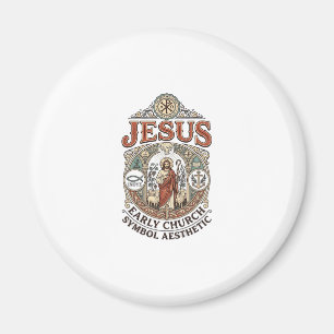 Jesu Tidigkyrkan Symbol Estetik Jesu Tidigkyrkan E Magnet