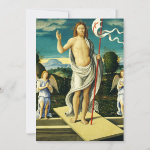 Jesu uppståndelse av Girolamo da Santacroc Julkort