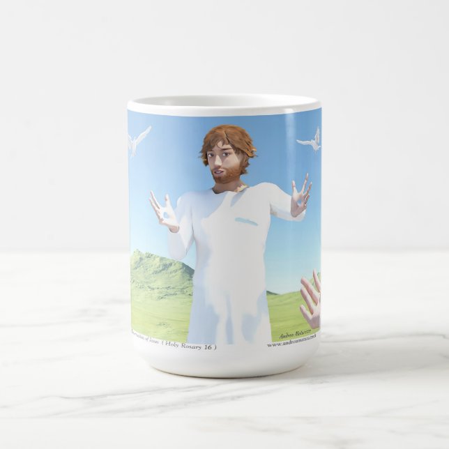 Jesu uppståndelse kaffemugg (Center)