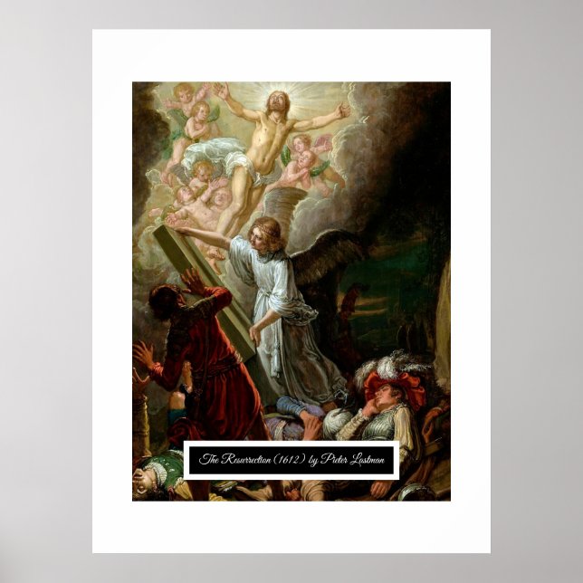 Jesu uppståndelse poster (Framsidan)