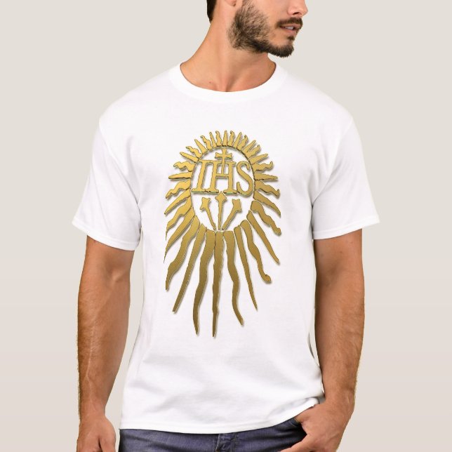 Jesuit HANS Monogram Tee Shirt (Framsida)