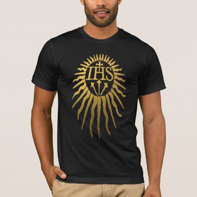 Jesuit HANS Monogram Tee Shirt (Framsida)