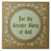 Jesuit Motto av St Ignatius Loyola (BK50; engelska