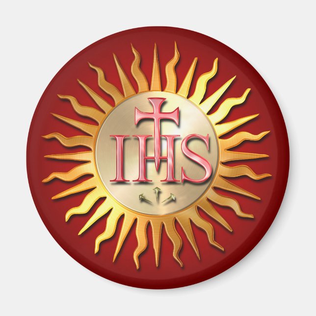 Jesuit Seal Magnet (Framsidan)
