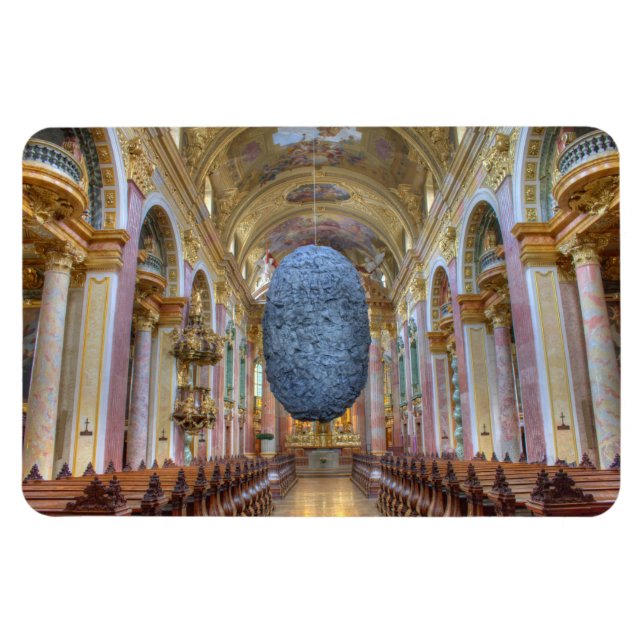 Jesuitenkirche Wien Österreich Magnet (Horisontell)