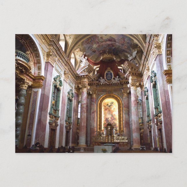 Jesuitenkirche, Wien Vykort (Framsida)