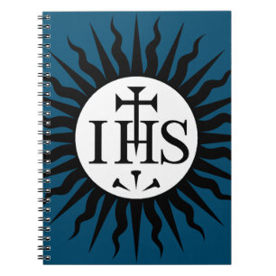 Jesuitorden Emblem Monogram Anteckningsbok