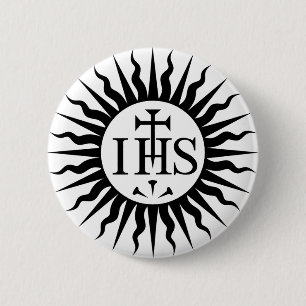 Jesuitorden Emblem Monogram Knapp