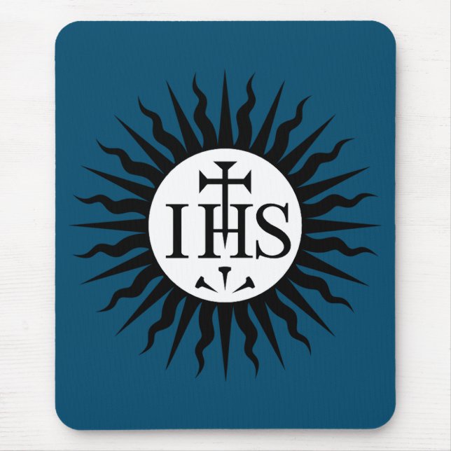 Jesuitorden Emblem Monogram Musmatta (Framsidan)