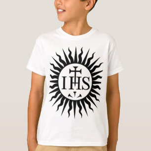 Jesuitorden Emblem Monogram T Shirt