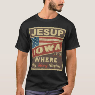 JESUP, IA Det är där min berättelse börjar T Shirt