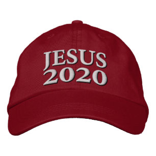 Jesus 2020 Hat Broderad Keps
