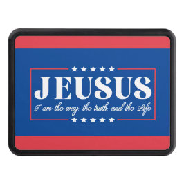 Jesus 2024, jag är den politiska sanningen och liv dragkroksskydd