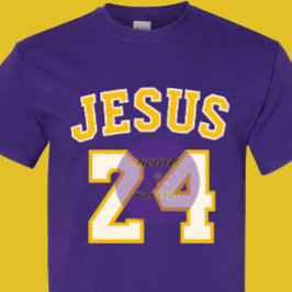 JESUS - 24 - Kristna T Shirt