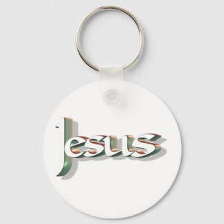 Jesus 3D Vert 3D Nyckelring