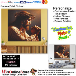 Jesus 8 Kanvastryck Bild