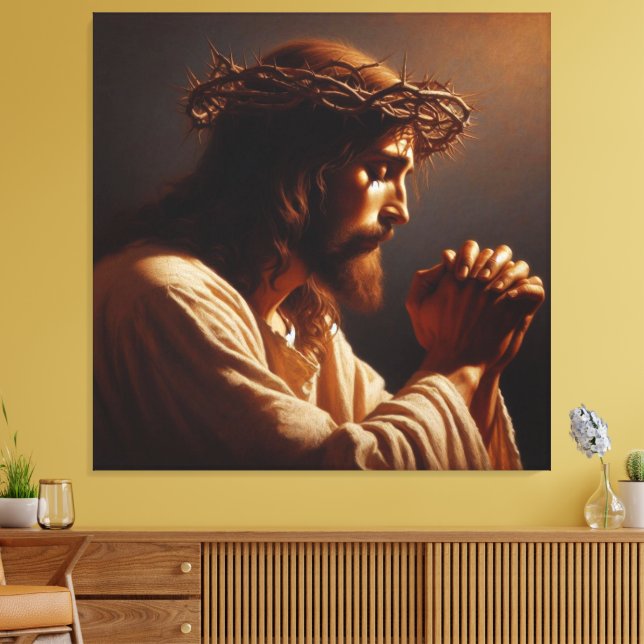 Jesus 8 Kanvastryck Bild (Insitu (Vardagsrum))