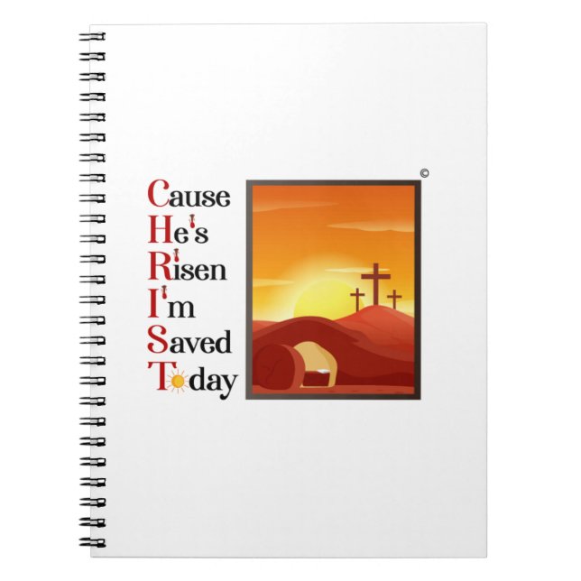 Jesus Acronym Spiral Notebook Anteckningsbok (Framsidan)