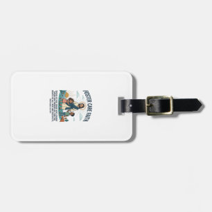 Jesus Adoption Foster Care Grafisk T-shirt Kristna Bagagebricka