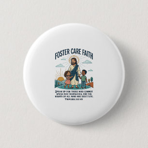 Jesus Adoption Foster Care Grafisk T-Shirt Kristna Knapp