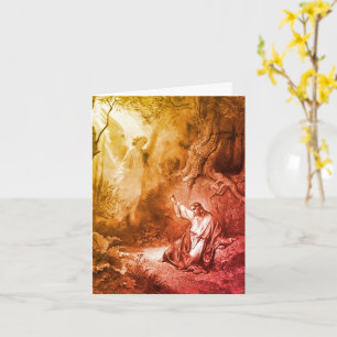 Jesus Agony i Garden Art Note Card Kort