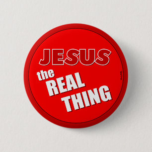 Jesus: äkta vara knapp