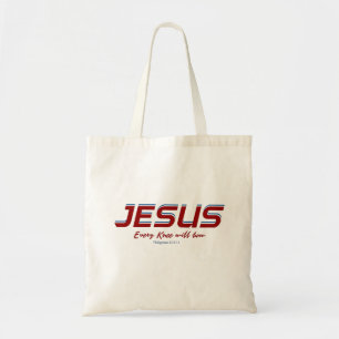 Jesus alla knölar på Filippinerna 2:10-11 Tygkasse