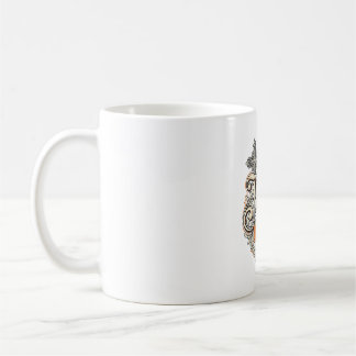 Jesus Allt Vintage Kristet Typografi Desi Kaffemugg