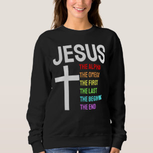 Jesus Alpha Omega First Last Beginning End Christi T Shirt
