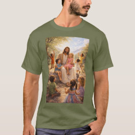 Jesus älskar de små barnen T-Shirt