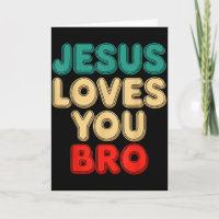 Jesus älskar dig bro kristen tro religiös humor