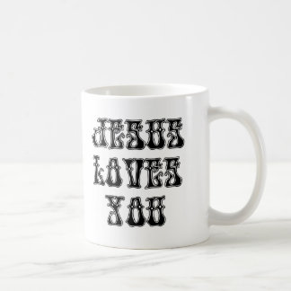 Jesus älskar DIG Kaffemugg