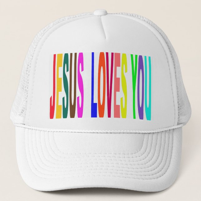 JESUS ÄLSKAR DIG KEPS (Framsida)