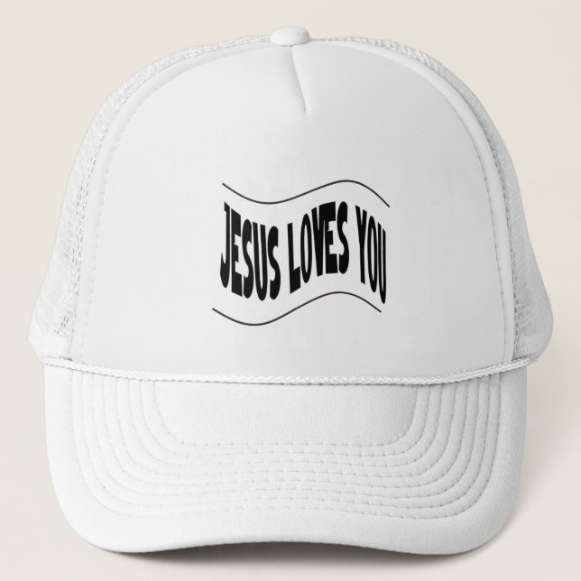 Jesus älskar dig  keps (Framsida)