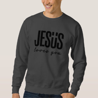 JESUS ÄLSKAR DIG | KRISTEN LÅNG ÄRMAD TRÖJA