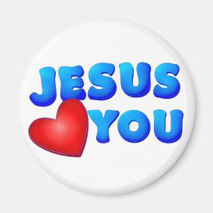 Jesus älskar dig magnet