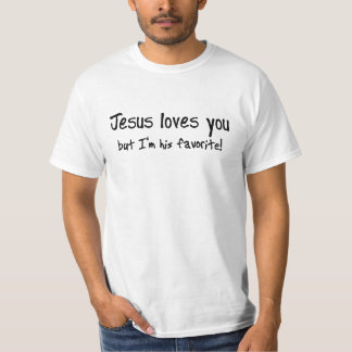 Jesus älskar dig! t-shirt