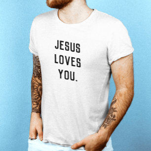 Jesus älskar dig t shirt