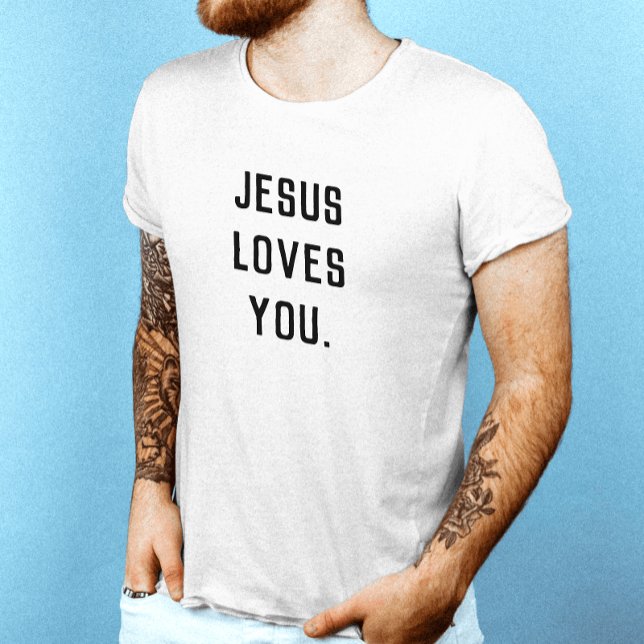 Jesus älskar dig t shirt (Skapare uppladdad)