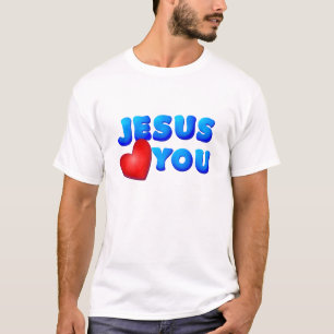 Jesus älskar dig t shirt