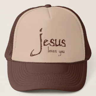 Jesus älskar dig truckerkeps