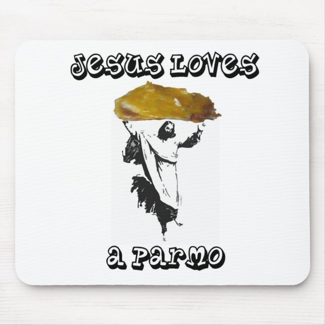 Jesus älskar en Parmo Musmatta (Framsidan)