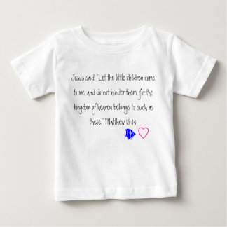 Jesus älskar lite barnsmåbarntshirten tee shirt