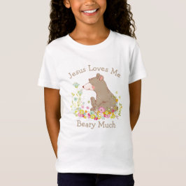 Jesus älskar mig Beary mycket T-shirt