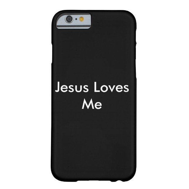 Jesus älskar mig iphone case Case-Mate iPhone skal (Baksidan)
